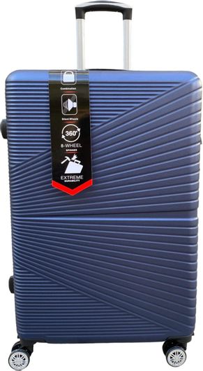 Βαλίτσα Μεγάλη Felbags Σκληρή 75x53x28cm Μπλε