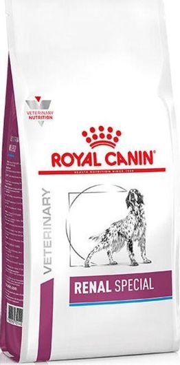 Royal Canin Veterinary Renal Special 10kg Ξηρά Τροφή για Ενήλικους Σκύλους με Καλαμπόκι και Ρύζι