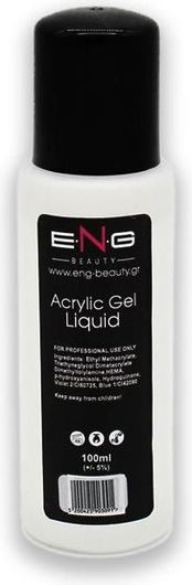 Acrygel Νυχιών Eng Beauty 100ml Διάφανο