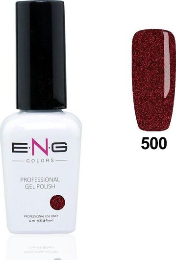 Ημιμόνιμο Βερνίκι Νυχιών Eng Beauty 500 11ml Μπορντό