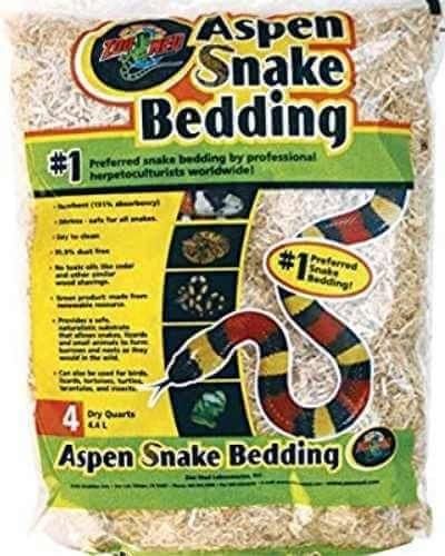 Υποστρώματα για Ενυδρεία Ερπετών Croci Aspen Snake Bedding 4.4lt
