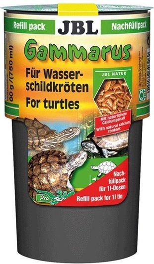 Τροφή Ερπετών JBL Gammarus Refill Pack Τροφή για Χελώνες 750ml