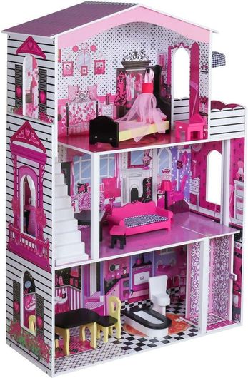 Κουκλόσπιτο Joyland Uplift Ξύλινο 78x29.5x116cm για 3+ Ετών