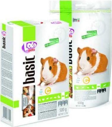 Κύρια Τροφή Τρωκτικών Lolo Pets για Ινδικό Χοιρίδιο 500gr