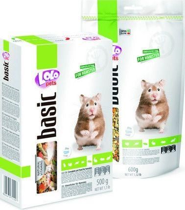 Κύρια Τροφή Τρωκτικών Lolo Pets για Χάμστερ 500gr