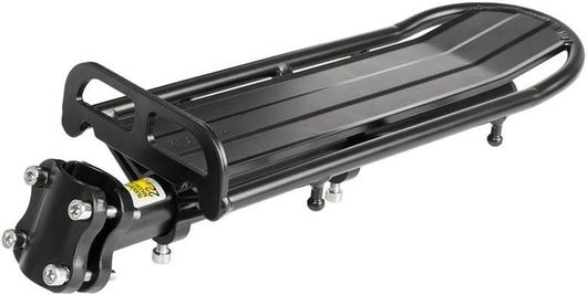 Σχάρα Ποδηλάτου Screw On Flex 440162 Οπίσθια Αλουμίνιο Μαύρο
