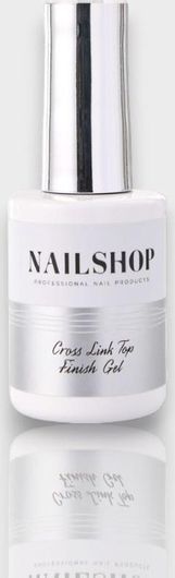 Gel Νυχιών Nailshop Cross Link Top Finish Ακρυλικού Λευκό 14ml