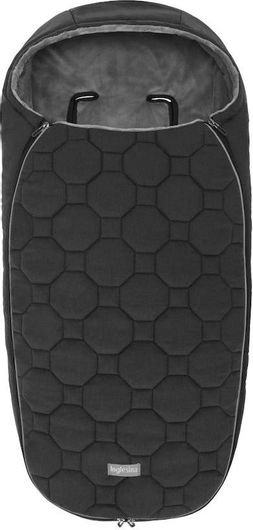 Ποδόσακος Καροτσιού Inglesina Vulcan Black Αδιάβροχο Μαύρο