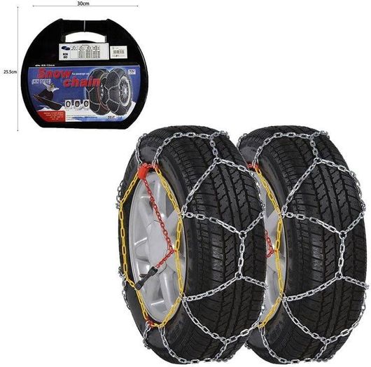 Αλυσίδες Χιονιού Αυτοκινήτου 6308876605706 KN70 Σετ 2τμχ