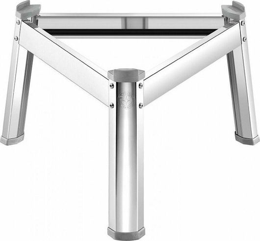 Βάση για Δοχεία Metal Box SB-46 Inox 125lt Ασημί