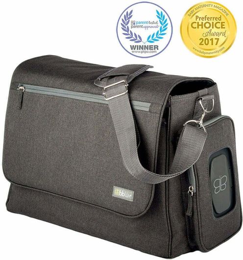 Τσάντα Αλλαξιέρα Bbluv Ultra Charcoal Ώμου / Χειρός 48x27x29cm Γκρι