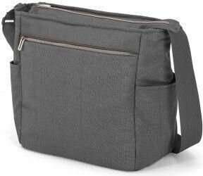 Τσάντα Αλλαξιέρα Inglesina Aptica Day Bag Velvet Grey Ώμου / Χειρός 43x36x6.5cm Γκρι