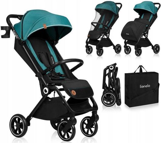 Καρότσι Μωρού Lionelo Emerald από 6 Μηνών Μπλε
