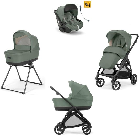 Πολυκαρότσι 3 σε 1 Inglesina Electa Quattro Darwin Infant Recline Murray Green από Νεογέννητο Πράσινο