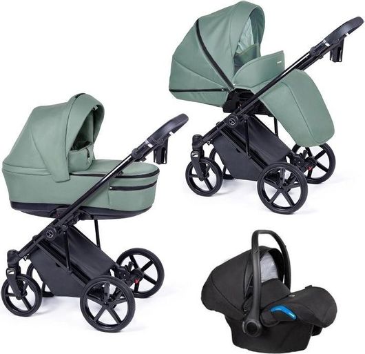 Πολυκαρότσι 3 σε 1 Coletto Fado Eco από Νεογέννητο Πράσινο