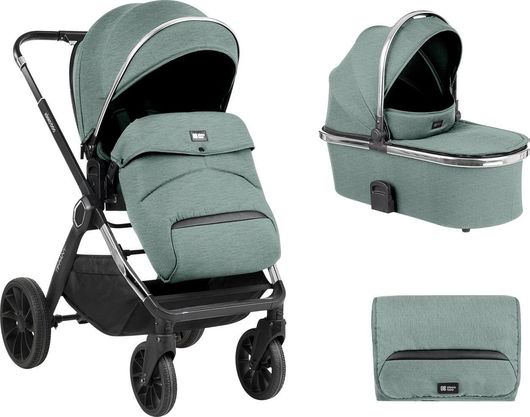 Πολυκαρότσι 2 σε 1 Kikka Boo Tiffany Mint από Νεογέννητο Μπλε