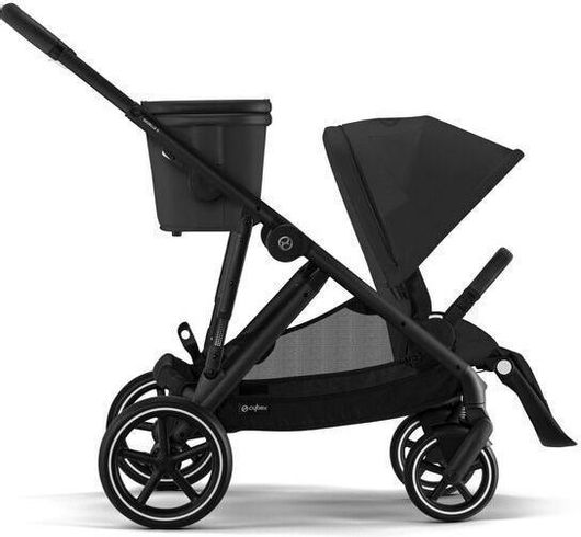 Καρότσι Μωρού Cybex Gazelle S Blk Black Frame Moon Black από Νεογέννητο Μαύρο