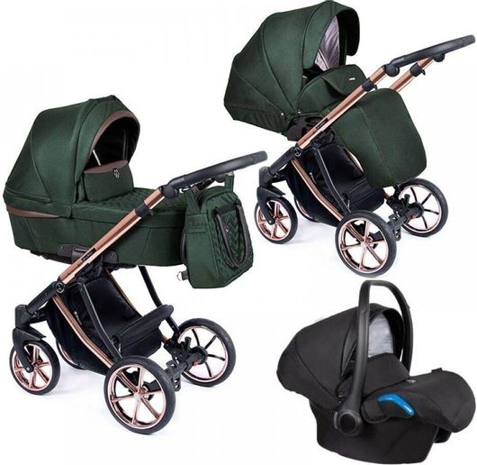 Πολυκαρότσι 3 σε 1 Coletto Dante από Νεογέννητο Πράσινο