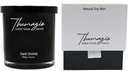 Themagio Αρωματικό Κερί Σόγιας Βάζο Dark Orchid 300gr