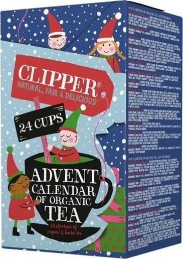 Τσάι Clipper Advent Calendar Χριστουγεννιάτικη Συλλογή 12 Τσαγιών & Εκχυλισμάτων 24 Φακελάκια 48gr