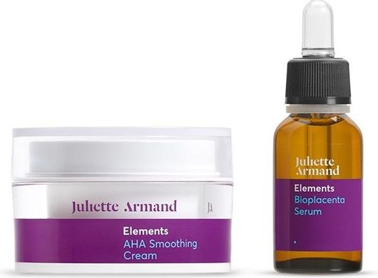 Σετ Περιποίησης Προσώπου Julliette Armand Aha-Smoothing Cream 50ml & Bioplacenta Serum 20ml