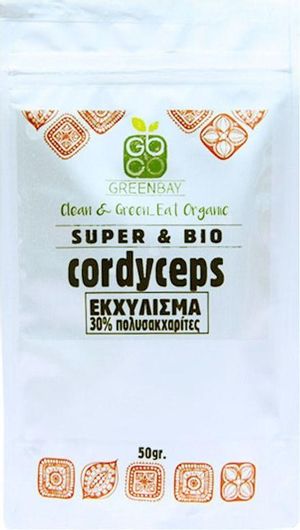 Cordyceps X.02.01.070 Green Bay Cordyceps Σκόνη Raw 50gr