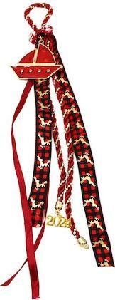 Γούρι Χειροποίητο με Μεταλλικό Στοιχείο Καράβι με Σμάλτο 1EPX903