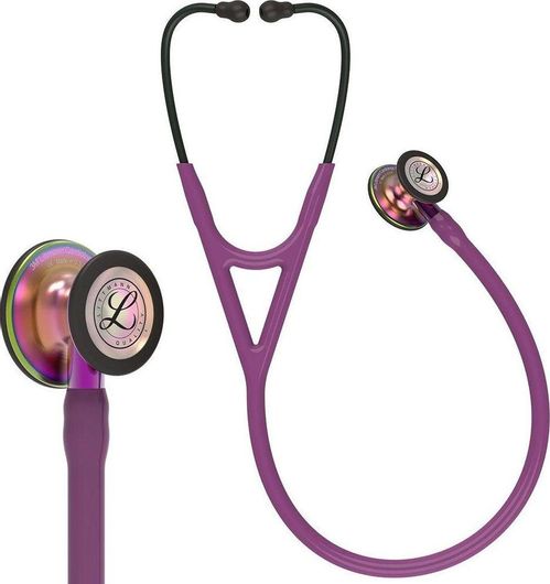 Στηθοσκόπιο 3M Littmann Cardiology IV Finish Καρδιολογικό Παιδιατρικό Non Chill με Διπλό Κώδωνα Μοβ