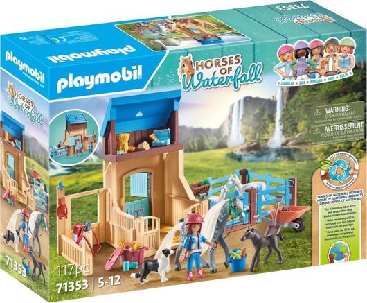 Playmobil Horses Of Waterfall Amelia & Whisper Με Κουτί Αλόγων για 5-12 ετών