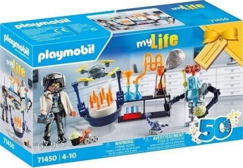 Playmobil MyLife Πάρτυ Στο Εργαστήριο Του Τρελοεπιστήμονα για 4-10 ετών