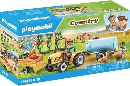 Playmobil Country Τρακτέρ με Βυτιοφόρο για 4+ Ετών #71442