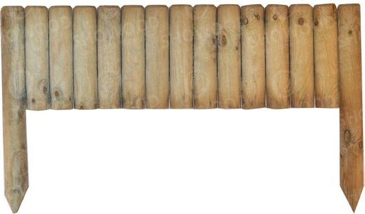 Ρολ Μπάρ Showood 60235 Καρφωτό Κάθετο Ξύλινο 105x29cm Καφέ