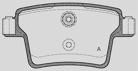 Σετ Τακάκια Open Parts για Ford Mondeo