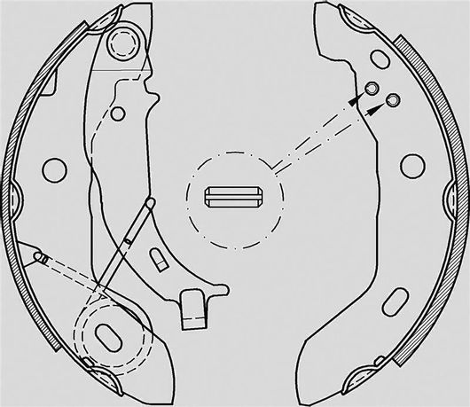 Σετ Σιαγώνες Open Parts M.B A-CLASS 97-04