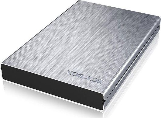 Θήκη για Σκληρό Δίσκο 2.5" Icy Box SATA III με σύνδεση USB 3.0 σε Ασημί χρώμα