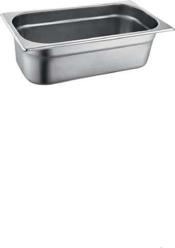 Σκεύος Gastronorm Inox GN1 / 3 με Βάθος 200mm