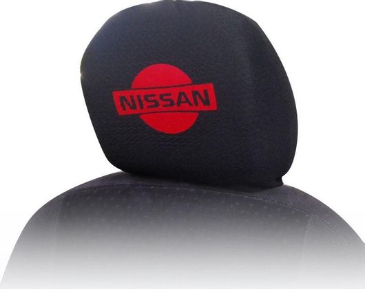 Καλύμματα Προσκεφάλων Αυτοκινήτου Σετ 2τμχ Zastava Μαύρο