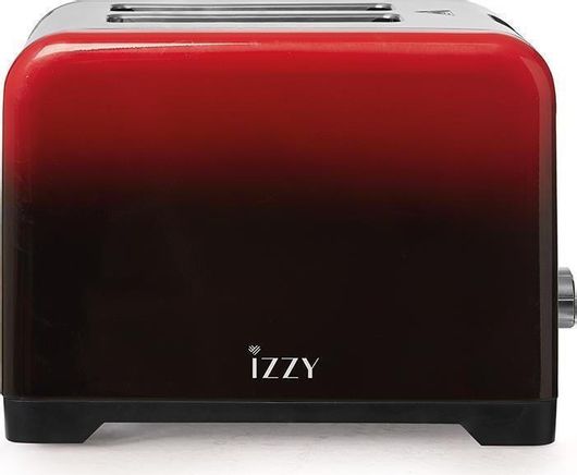 Φρυγανιέρα Izzy IZ-9102 2 Θέσεων 950W Κόκκινο