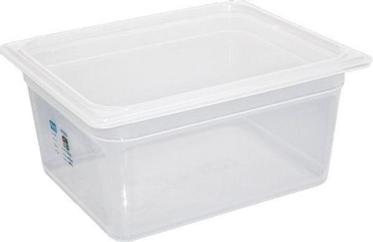 Σκεύος Gastronorm Πολυπροπυλενίου GN1 / 2 με Βάθος 150mm
