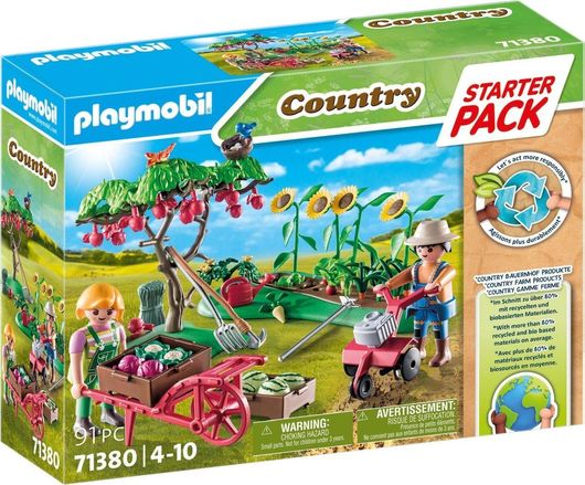 Playmobil Country Starter Pack Κήπος Λαχανικών Αγροκτήματος για 4-10 ετών