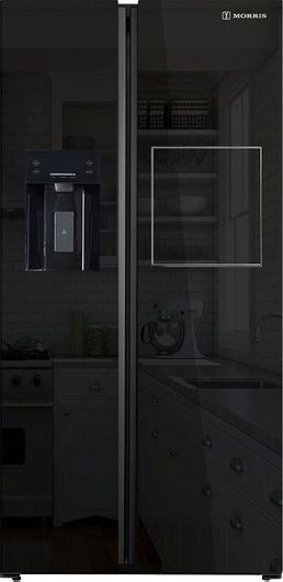 Morris Ψυγείο Ντουλάπα 556lt Total NoFrost Υ178xΠ91.1xΒ70.6εκ. Μαύρο B74558ESN