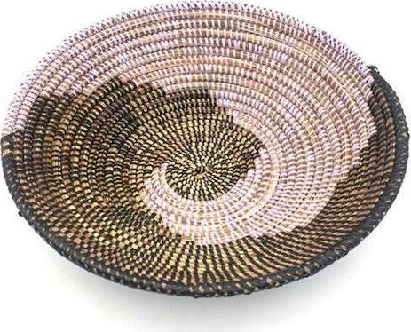 Φρουτιέρα 1502-542 Ψάθινη 1 Επίπεδο 30cm Πολύχρωμο