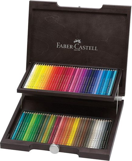 Ξυλομπογιές Faber Castell Polychromos Σετ 72τμχ Διάφορα Χρώματα