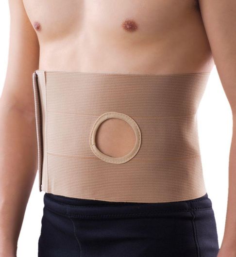 Ζώνη Κολοστομίας Anatomic Help 0171 Ελαστική Μπεζ Small