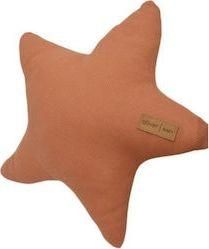 Διακοσμητικό Μαξιλάρι Κούνιας Baby Oliver Des 400 Αστέρι 37x37cm Πορτοκαλί