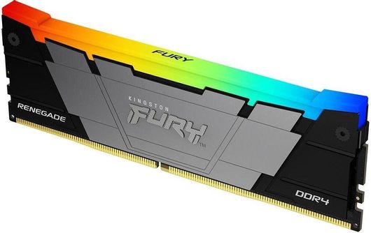 Μνήμη RAM Kingston Fury Renegade Rgb 16GB DDR4 με Ταχύτητα 3600 για Desktop