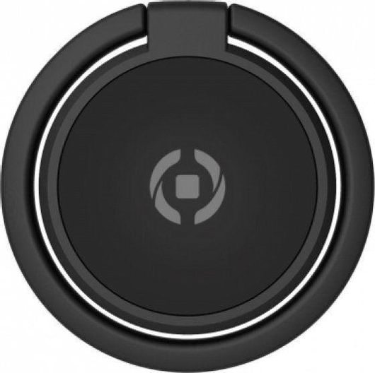 Ring Holder Κινητού Celly Snap Μαύρο