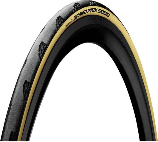 Λάστιχο Ποδηλάτου Continental Grand Prix 5000 28" 700x28C Διπλωτό Μαύρο / Κρεμ