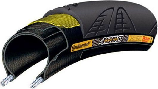 Λάστιχο Ποδηλάτου Continental Grand Prix 4 Season 700x23 28" Διπλωτό Μαύρο