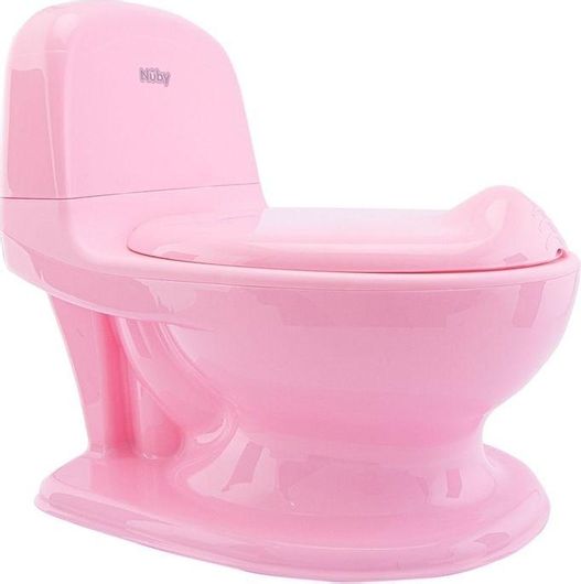 Γιο Γιο Nuby My Real Potty Λεκάνη με Καπάκι Ροζ